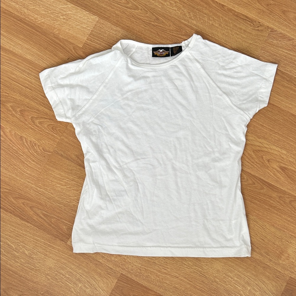 Harley-Davidson White Short Sleeve Tee